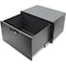 Electriduct 6U Rack Drawer w Key 12in D QWM-ED-DRAWER-6U-12D - alternate 1